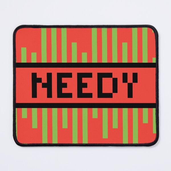 Item preview, NEEDY — Pixel Art Word | Retro 8-Bit Two-Tone Typography designed and sold by Mouremandier.