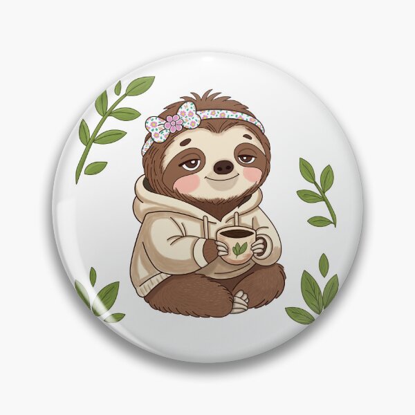 Item preview, Cute Sloth Coffee Lover – Cozy Morning Vibes designed and sold by WillowerStudio.