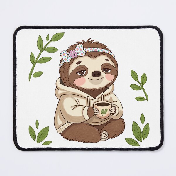 Item preview, Cute Sloth Coffee Lover – Cozy Morning Vibes designed and sold by WillowerStudio.