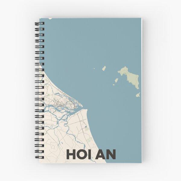 Item preview, Hoi An Map designed and sold by MapsNerd.