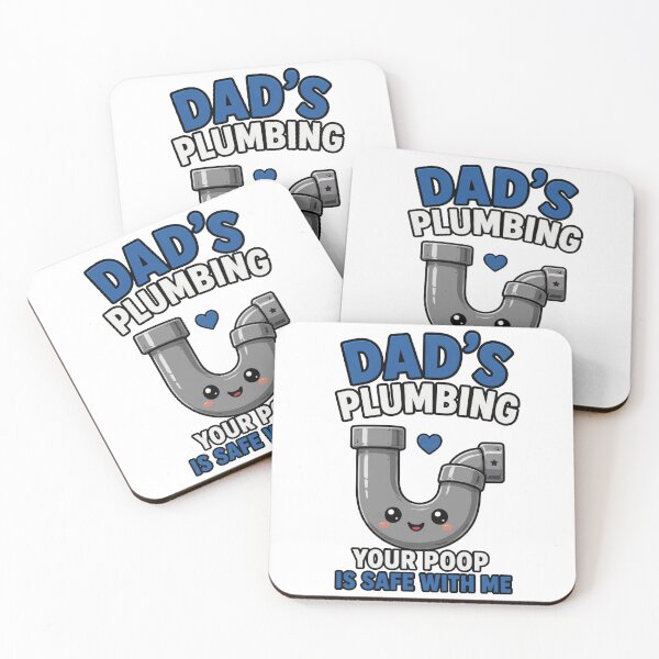 Item preview, Funny Plumber Dad Shirt Dad's Plumbing Your Poop Is Safe With Me designed and sold by PINK FREE.