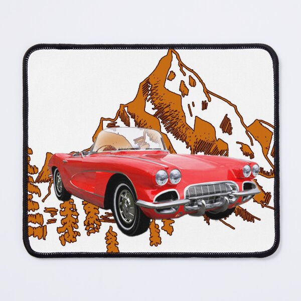 Item preview, car in the mountains designed and sold by Vibeprintstyle.
