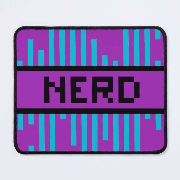 Item preview, NERD — Pixel Art Word | Retro 8-Bit Two-Tone Typography designed and sold by Mouremandier.