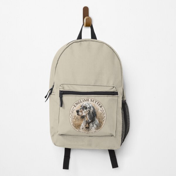 Item preview, English Setter – Best Bird Hunting Dog , Vintage Logo designed and sold by TammyHunterArt.