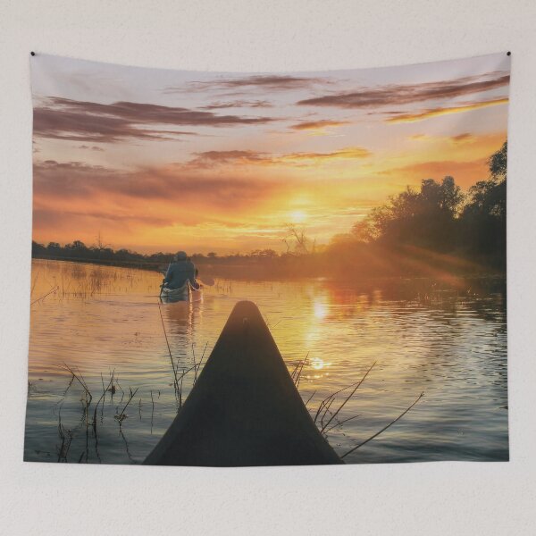 Item preview, Canoeing Into the Sunset designed and sold by Kay Brewer.