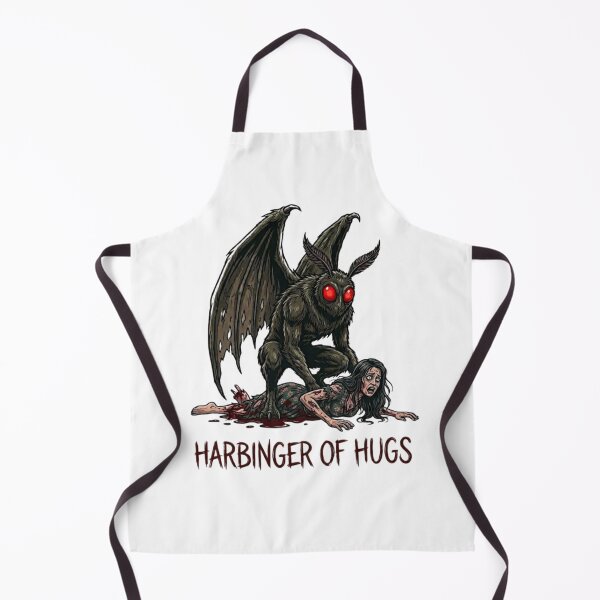 Item preview, Harbinger of Hugs Mothman Cryptid Art designed and sold by Dusk Votum.
