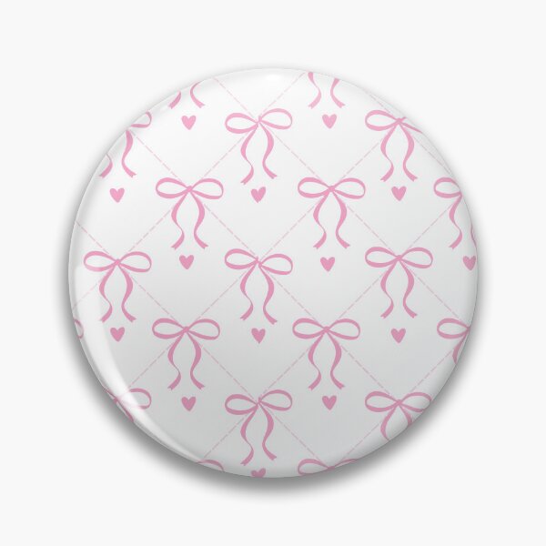 Item preview, preppy pink bow pattern designed and sold by Lily & Bloom Boutique.