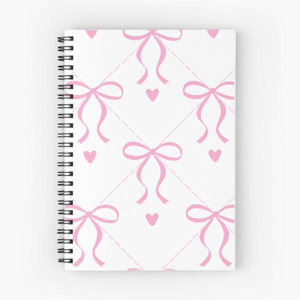 Item preview, preppy pink bow pattern designed and sold by Lily & Bloom Boutique.