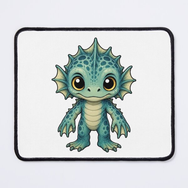 Item preview, Thetis Lake Monster Cryptid Mascot Design designed and sold by The Dark Files.