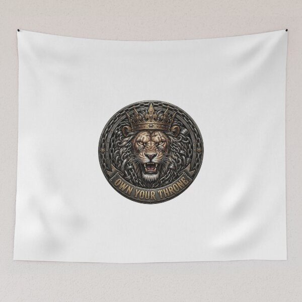 Item preview, Royal Lion King Own Your Throne designed and sold by JeevanStickers.