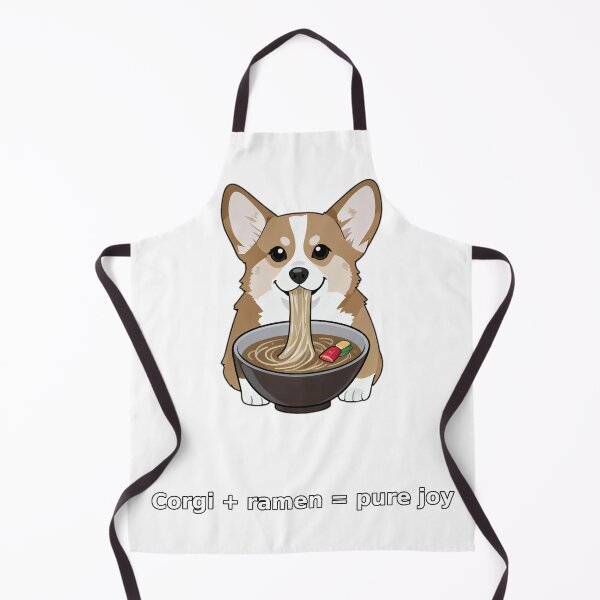 Item preview, Corgi + Ramen = Pure Joy — Kawaii Corgi Shirt designed and sold by OdinLabs.