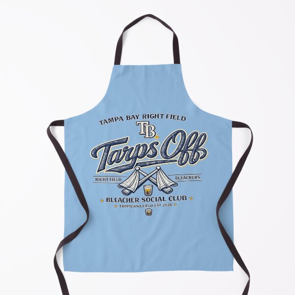 Item preview, Tampa Bay Right Field Tarps Off | Bleacher Social Club Retro Baseball Fan Shirt designed and sold by GhostDawgs.