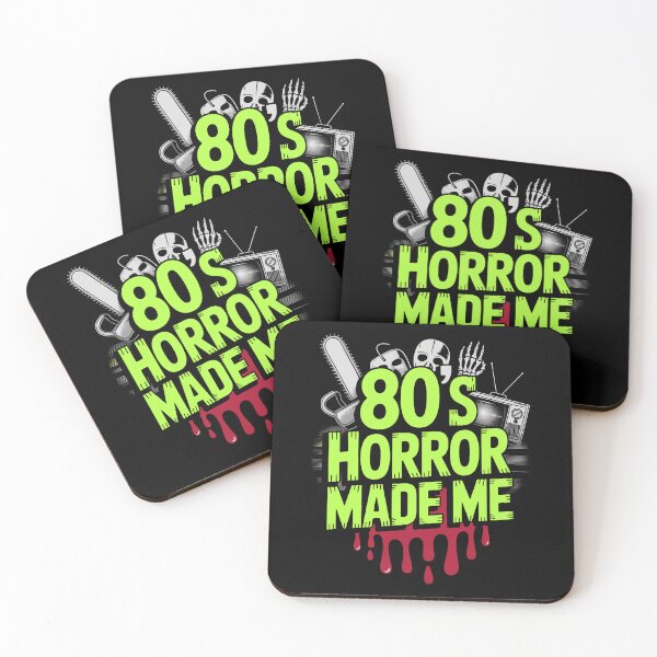 Item preview, 80's Horror Made Me Gift for Retro Horror Fan designed and sold by Say It With Ink.