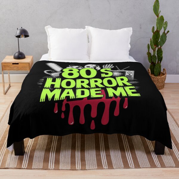 Item preview, 80's Horror Made Me Gift for Retro Horror Fan designed and sold by Say It With Ink.