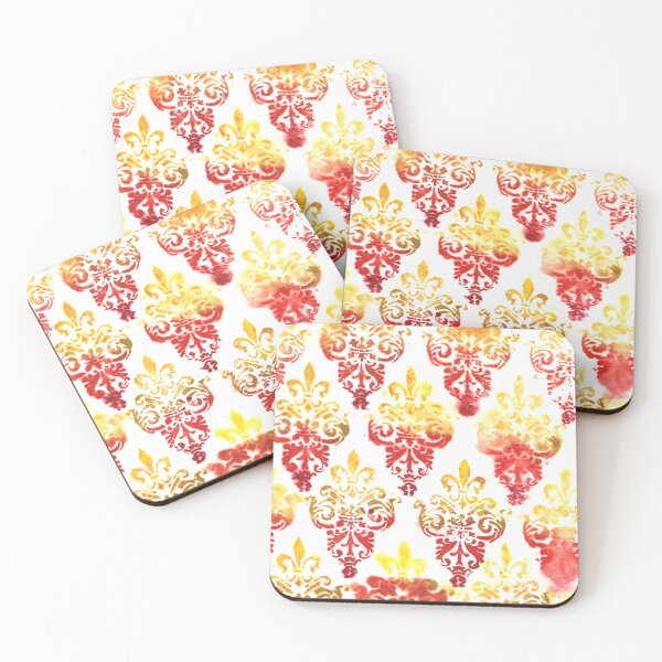 Item preview, Damask: Autumn Leaves designed and sold by Marabobeara.