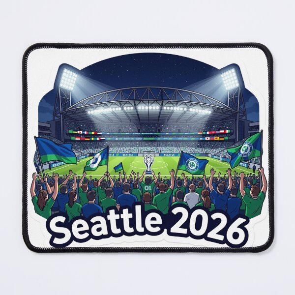 Item preview, Seattle 2026 Stadium Soccer designed and sold by Modefissi.