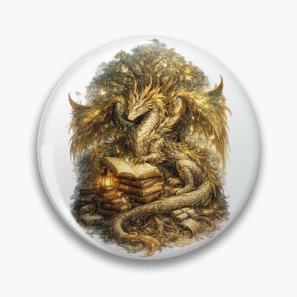 Item preview, Dragon - Library Dragon designed and sold by ESSClothing.