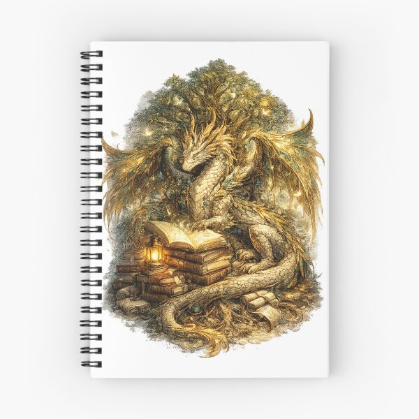 Item preview, Dragon - Library Dragon designed and sold by ESSClothing.