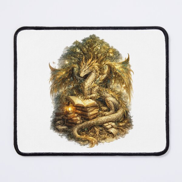 Item preview, Dragon - Library Dragon designed and sold by ESSClothing.