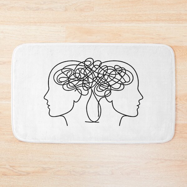 Item preview, Tangled Thoughts Face Line designed and sold by krish-prints.