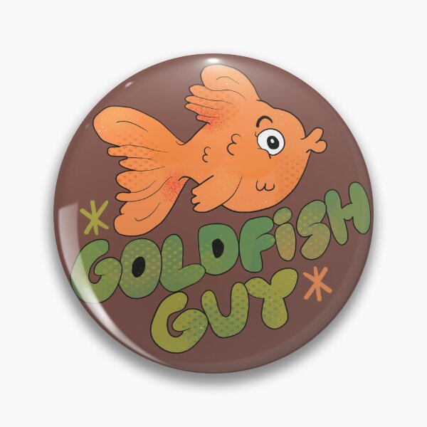 Item preview, Goldfish Guy designed and sold by yellowflowerhut.