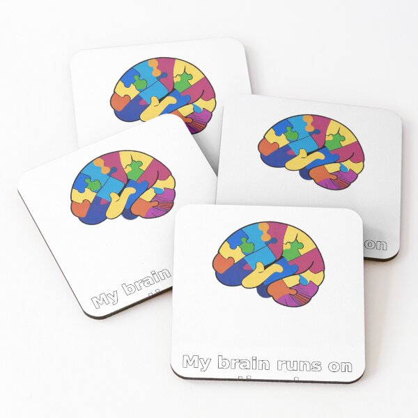 Item preview, My Brain Runs On Creative Chaos — ADHD Positive Shirt designed and sold by OdinLabs.