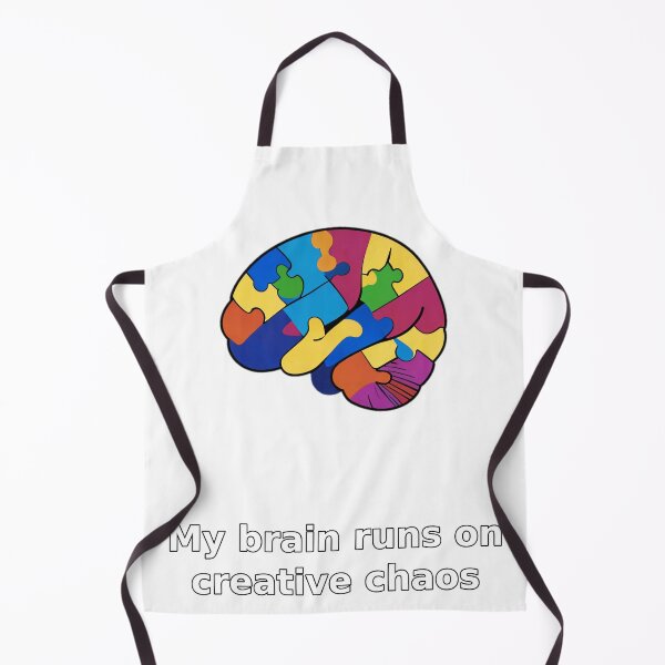 Item preview, My Brain Runs On Creative Chaos — ADHD Positive Shirt designed and sold by OdinLabs.