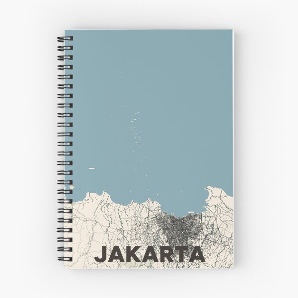 Artikelvorschau, Jakarta-Karte entworfen und verkauft von MapsNerd.
