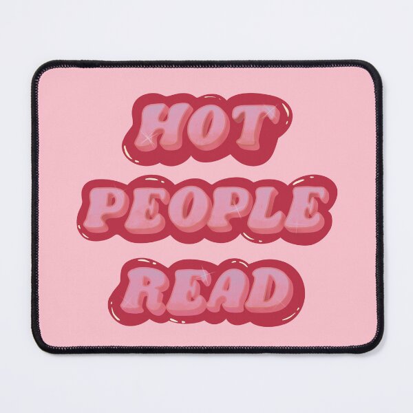 Item preview, Hot People Read - Hot Pink Version designed and sold by Sophie Elaina Designs.