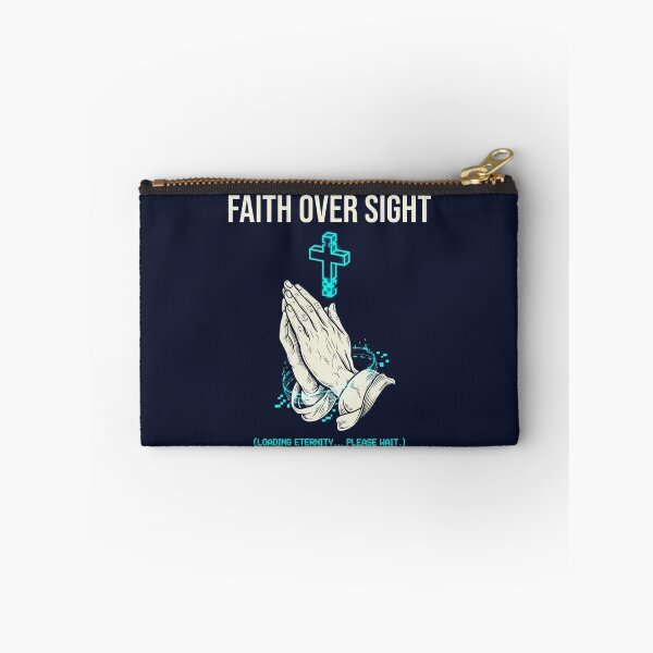Item preview, Cyber Christian Faith Over Sight Glitch Streetwear designed and sold by LowBatteryStudio ⭐.