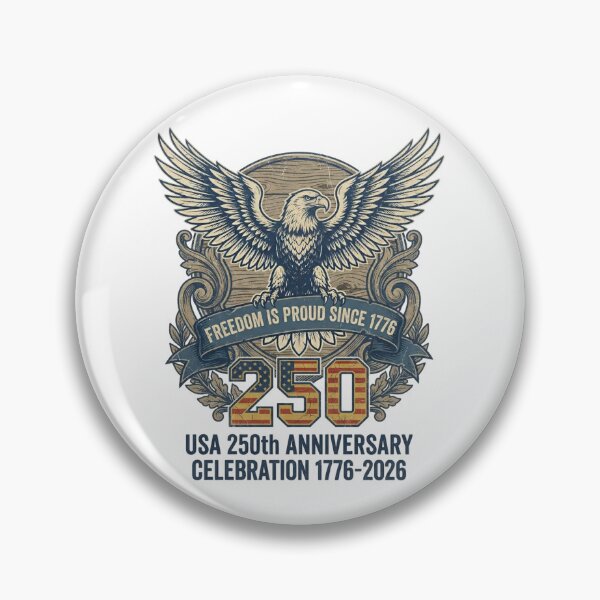 Item preview, USA 250th Anniversary Eagle Freedom is Proud Since 1776 Vintage designed and sold by Meadowmood.