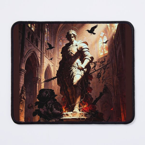 Item preview, Epic Dark Fantasy &amp; Gothic Cathedral Wall Art (3:4) designed and sold by Cyber-ART-Studio.