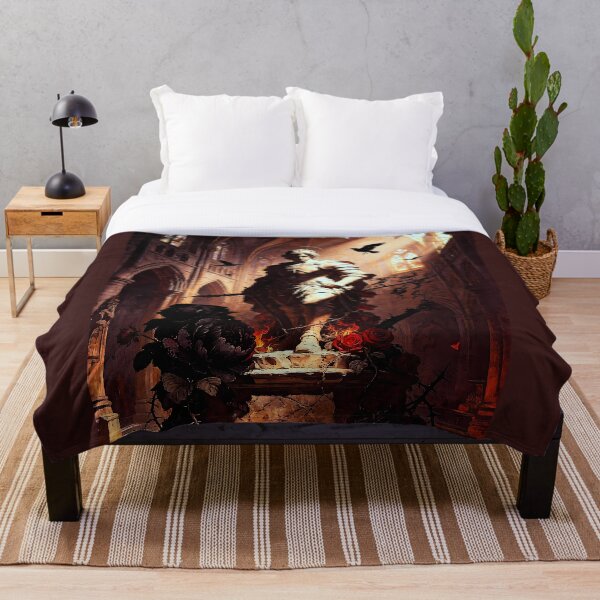 Item preview, Arte mural de catedral gótica y fantasía oscura épica (3:4) designed and sold by Cyber-ART-Studio.