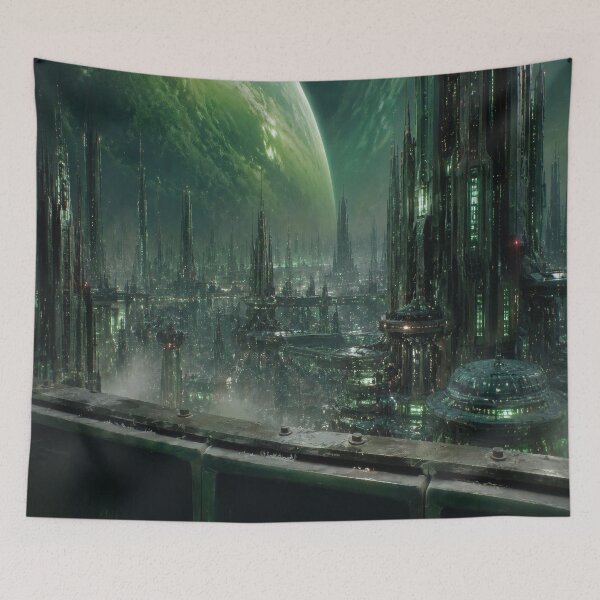 Item preview, Emerald Citadel of the Future designed and sold by kdhill.