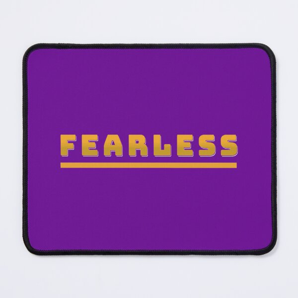 Item preview, Fearless text golden t shirt and sticker gifts designed and sold by Love Gifts.