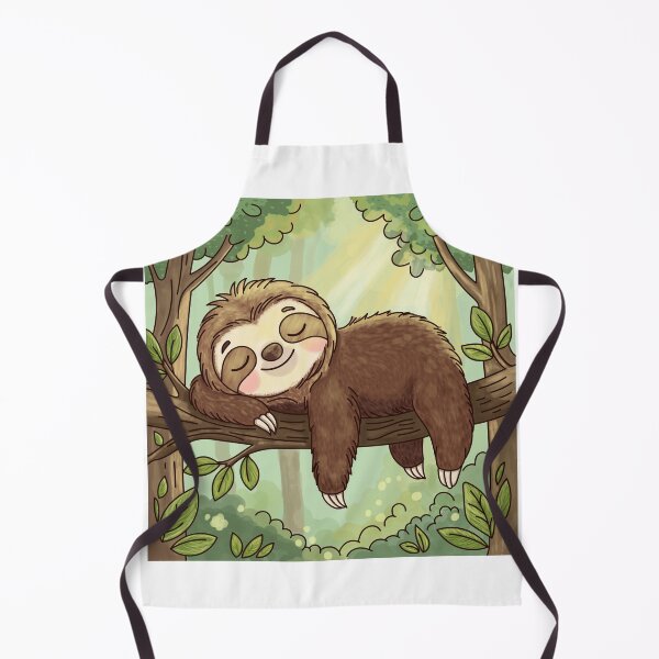 Item preview, Sleepy Sloth Nap – Cozy Sunshine Relaxation Art designed and sold by WillowerStudio.
