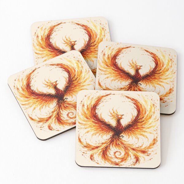 Item preview, Phoenix -- Rising Flame, Eternal Fire designed and sold by Raes-Runaways.