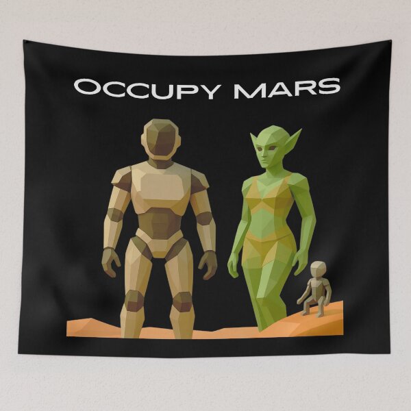 Item preview, SpaceX Starship Rocket Launch | Mars Mission Space Exploration Design designed and sold by TEEJAMBOREE.