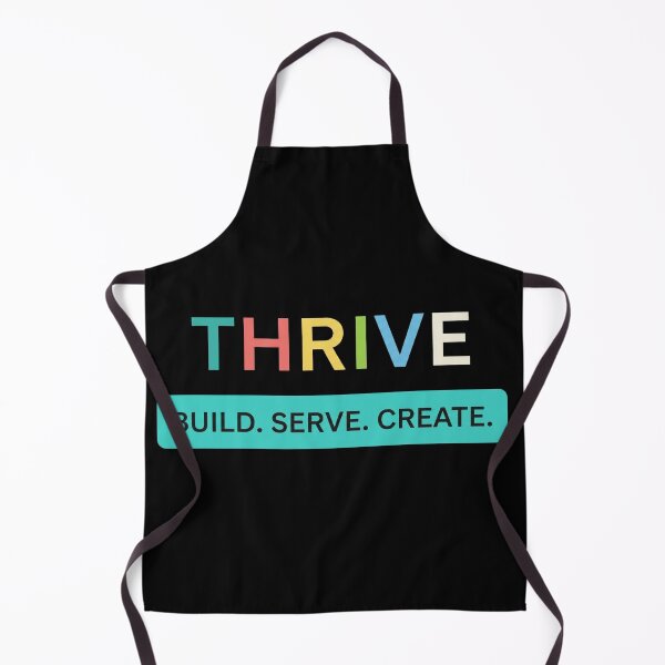 Item preview, Thrive Build Serve Create Motivational Typography for Entrepreneurs and Creatives designed and sold by No Excuses .
