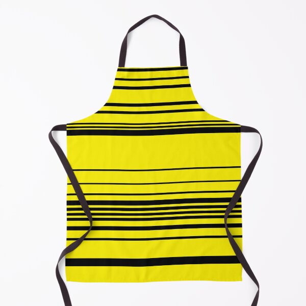 Item preview, Complex Stripes in Black and Yellow designed and sold by LAEC-Shop.