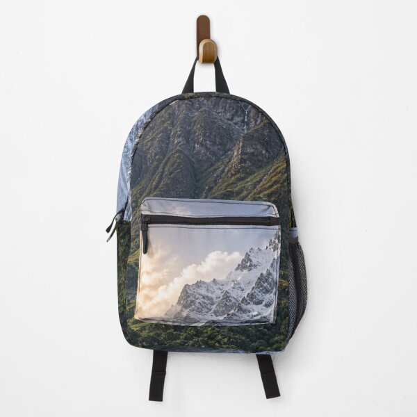Item preview, Majestic snow-capped mountain among clouds designed and sold by JuViRo.