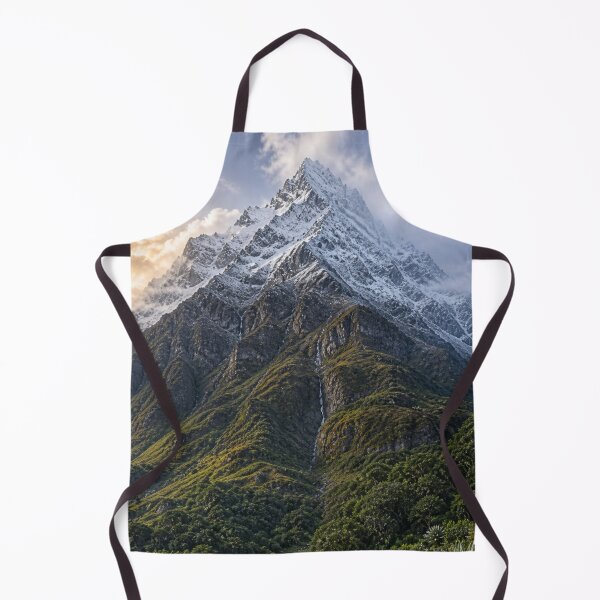 Item preview, Majestic snow-capped mountain among clouds designed and sold by JuViRo.