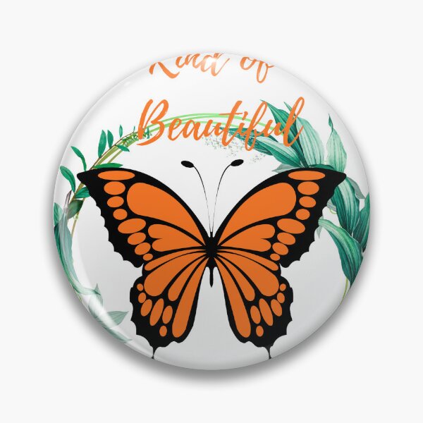Item preview, Be Your Own Kind Of Beautiful Butterfly Floral Design designed and sold by vibecraft_studio2.