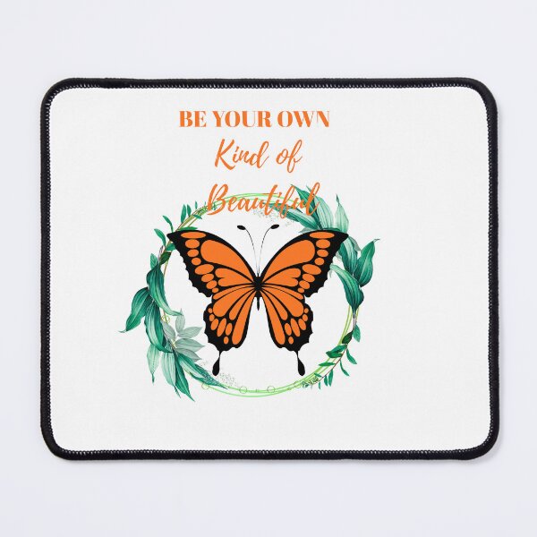 Item preview, Be Your Own Kind Of Beautiful Butterfly Floral Design designed and sold by vibecraft_studio2.
