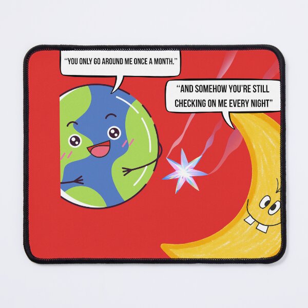 Item preview, MOON VS EARTH CONVO ( RED BK) designed and sold by PLANET GOSSIP.