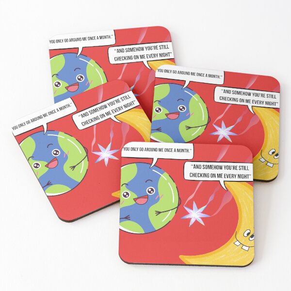 Item preview, MOON VS EARTH CONVO ( RED BK) designed and sold by PLANET GOSSIP.