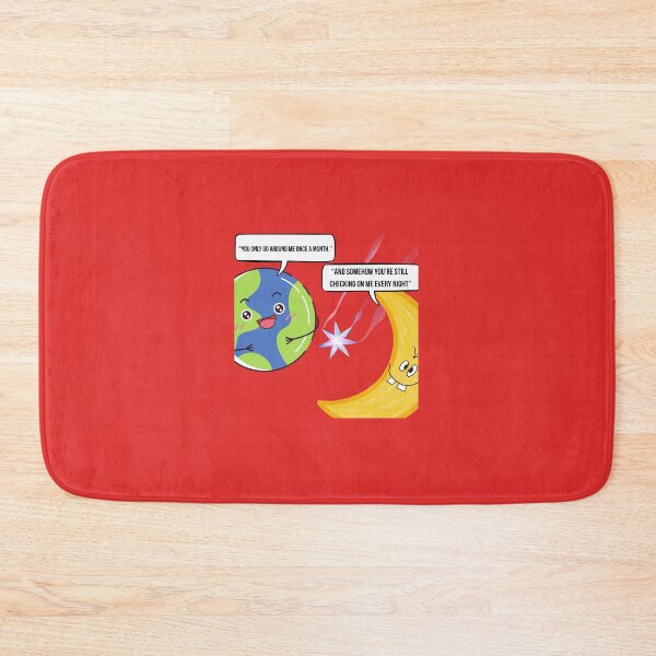 Item preview, MOON VS EARTH CONVO ( RED BK) designed and sold by PLANET GOSSIP.