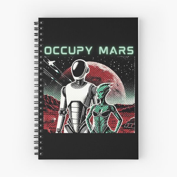 Item preview, SpaceX Starship Rocket Launch | Mars Mission Space Exploration Design designed and sold by TEEJAMBOREE.