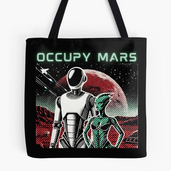 Item preview, SpaceX Starship Rocket Launch | Mars Mission Space Exploration Design designed and sold by TEEJAMBOREE.