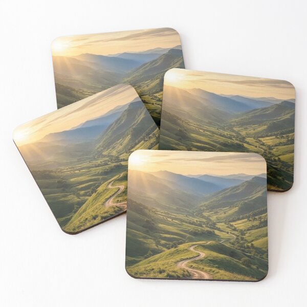 Item preview, Serene Country Road Sunset designed and sold by NewCreationLabs.
